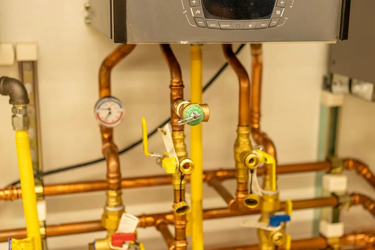 Licensed technician providing Backflow Prevention for a homeowner in Cheshire